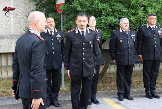 Ascoli Piceno - Il Generale Nicola Conforti in visita al Comando Provinciale dei Carabinieri